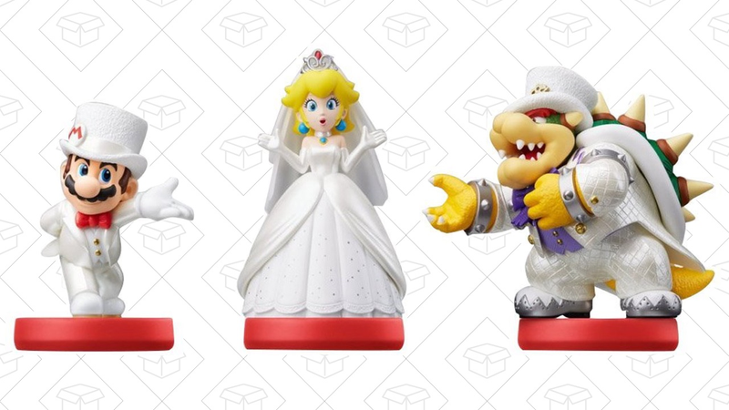 Mario Amiibo, $13Bowser Amiibo, $13Peach Amiibo, $13